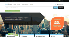 Desktop Screenshot of domein-direct.nl