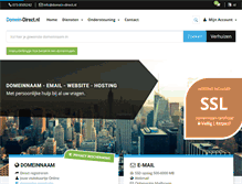 Tablet Screenshot of domein-direct.nl